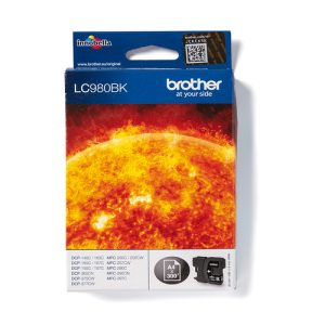 Brother LC980BK blækpatron 1 stk Original Sort
