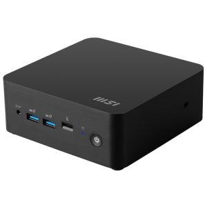MSI Cubi NUC 1MG-001EU PC/arbejdsstation Intel Core 7 150U 16 GB DDR5-SDRAM 1 TB SSD Windows 11 Pro Mini PC Sort