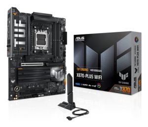 ASUS TUF GAMING X870-PLUS WIFI AMD X870 Sokkel AM5 ATX