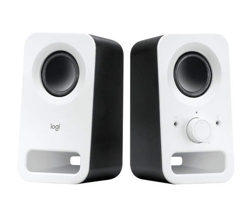 Logitech 980-000815 højttaler Hvid Ledningsført 3 W