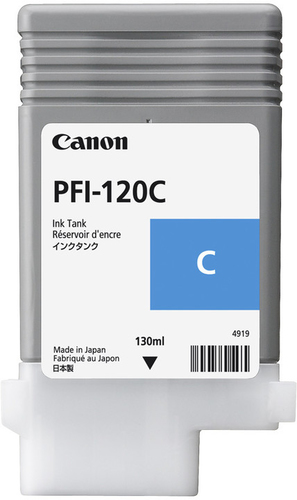 Canon PFI-120C blækpatron 1 stk Original Blå
