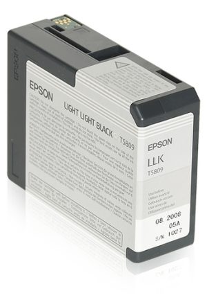 Epson Enkeltpakke, lys lys sort T580900