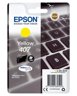 Epson WF-4745 blækpatron 1 stk Original Højt (XL) udbytte Gul