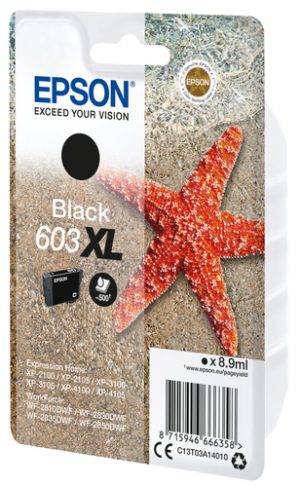 Epson C13T03A14020 blækpatron 1 stk Original Højt (XL) udbytte Sort