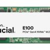 Crucial CT1000E100SSD8 1 TB M.2 PCI Express 4.0 NVMe