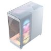 Corsair 4500X RS-R ARGB Tempered Glass Mid-Tower, White Midi Tower Hvid