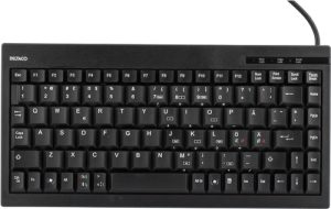 Deltaco Kvalitetsminitastatur, 89 taster, nordisk layout, USB, sort