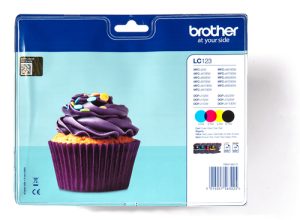 Brother Original LC123VALBPDR sampak blækpatroner