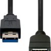 USB 3.2 Gen1 Extension Cable , Black 1M
