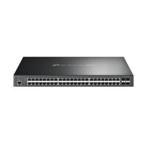 TP-Link Omada SG3452P netværksswitch Administreret L2/L3 Gigabit Ethernet (10/100/1000) Strøm over Ethernet (PoE) 1U Sort