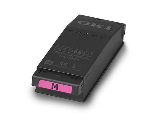 OKI 09006128 tonerpatron 1 stk Original Magenta