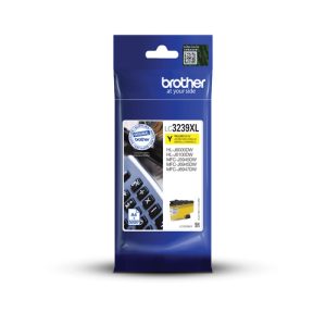 Brother LC-3239XLY blækpatron 1 stk Original Højt (XL) udbytte Gul