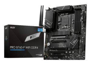 MSI PRO B760-P WIFI DDR4 bundkort LGA 1700 ATX