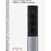 VERBATIM Agenda Wireless Presenter w/Red Laser Pointer