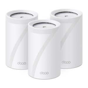 TP-Link Deco BE68 (3-pack) Tri-band (2,4 GHz/5 GHz/6 GHz) Wi-Fi 7 (802.11be) Hvid Intern