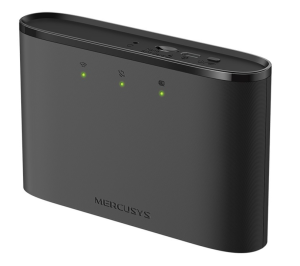 Mercusys MT110, Cellulær netværksrouter, Sort